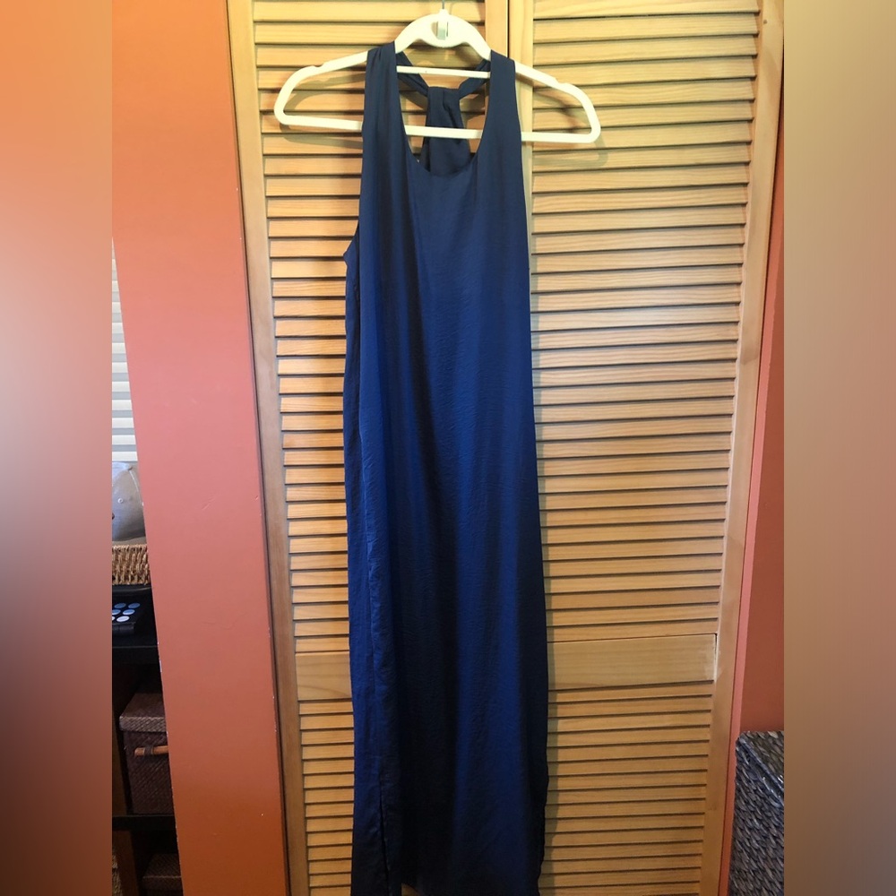 Blue Slip Dress
